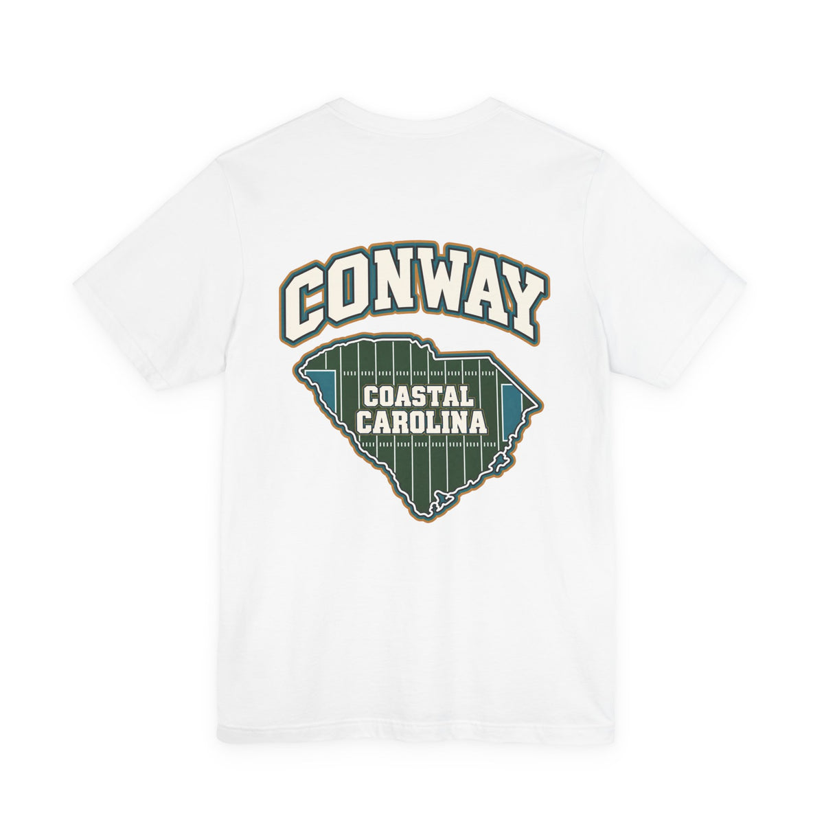 Conway Field Addition T-Shirt — Teal & White