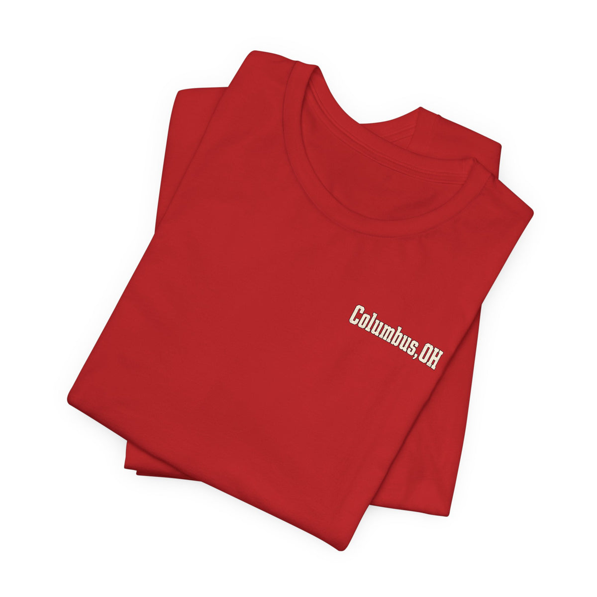Columbus Field Addition T-Shirt — Red