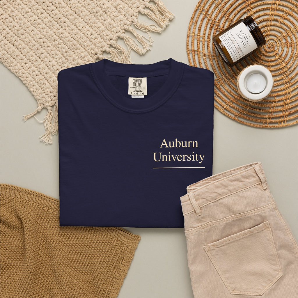 Jordan-Hare Stadium T-Shirt — True Navy
