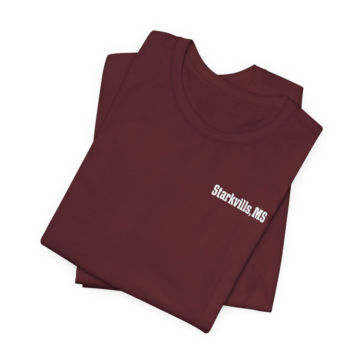 Starkville Field Addition T-Shirt — Maroon & White